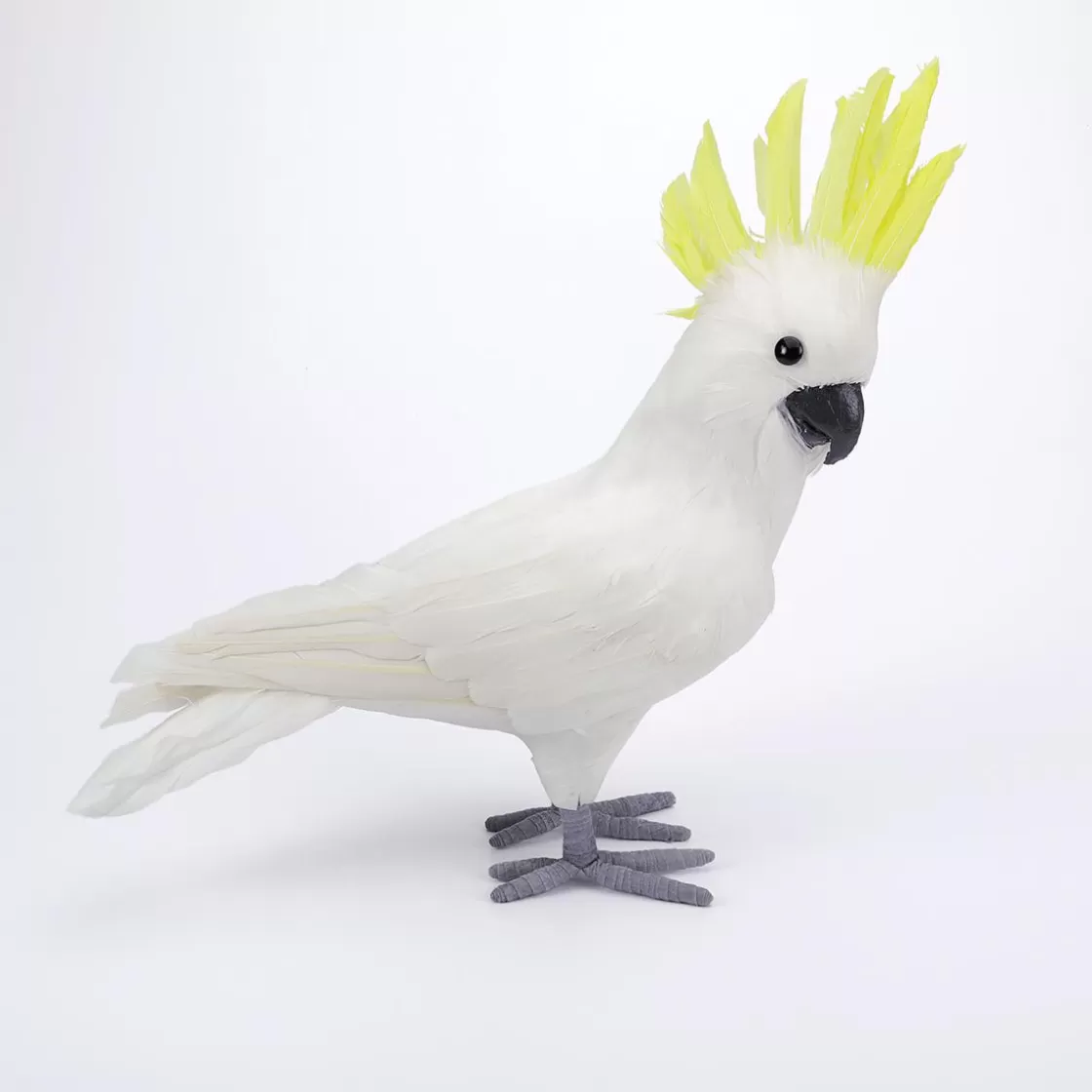 Decoración De Animales | Decoración De Verano>DecoWoerner Cacatúa Deco-parrot -amarillo, 50 Cm blanco