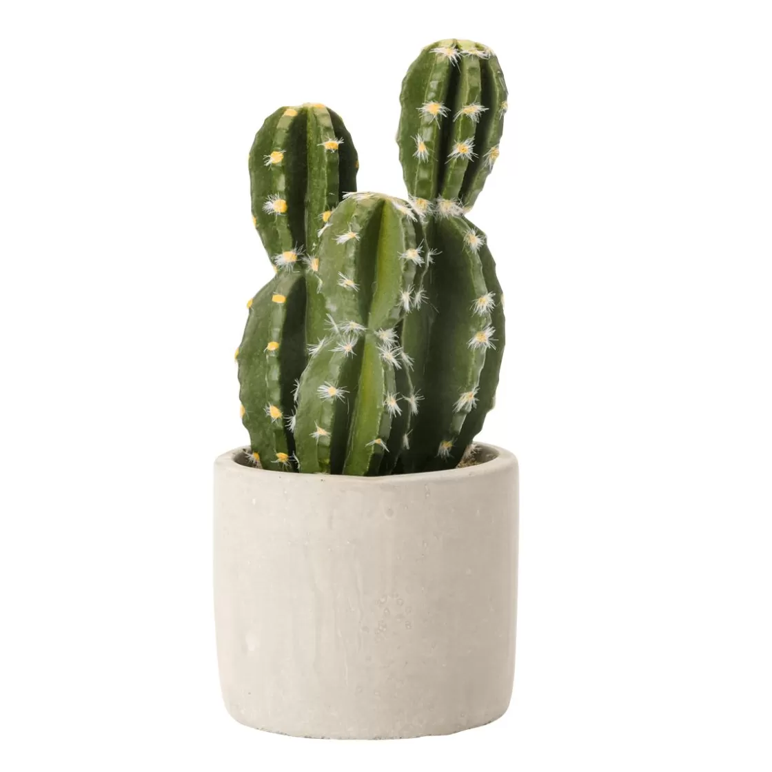 Plantas De Interior>DecoWoerner Cactus Artificial En Maceta 23 Cm verde