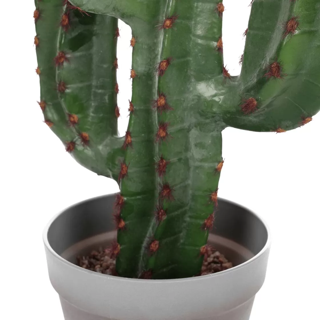 Plantas De Interior>DecoWoerner Cactus Columnar Artificial En Maceta, 70 Cm verde