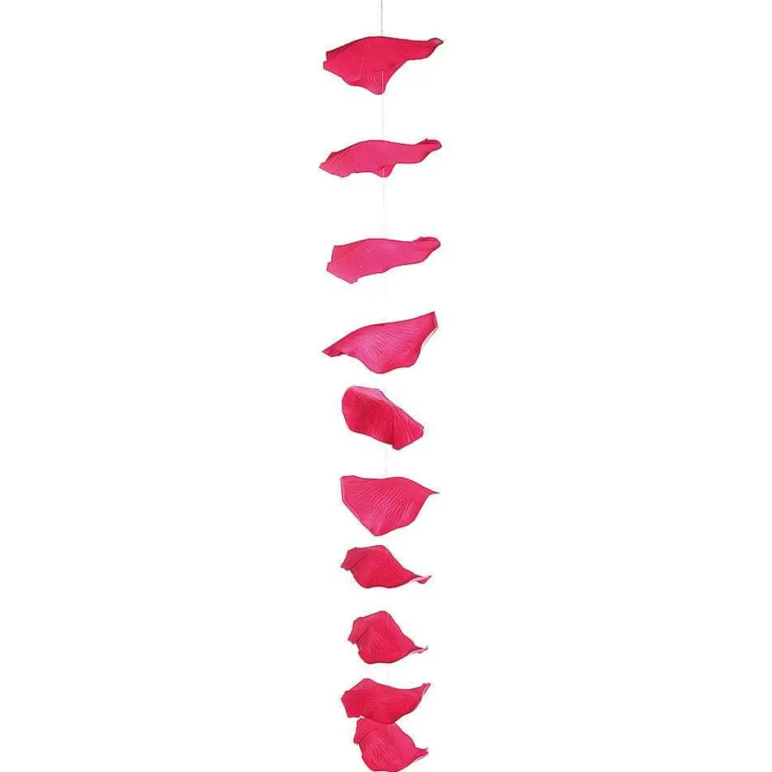 Decoración Temática | Guirnaldas Y Vides>DecoWoerner Cadena De Hojas De s Decorativas, 170 Cm, Fucsia, 3 Piezas rosa