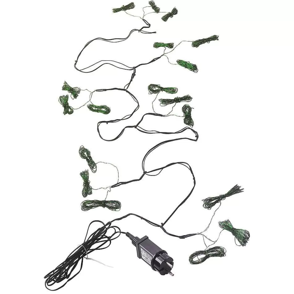 Luces De Navidad>DecoWoerner Cadena De Luces LED Con Alambre Para Los árboles, Para Exteriores, 540 LED, 140 Cm verde