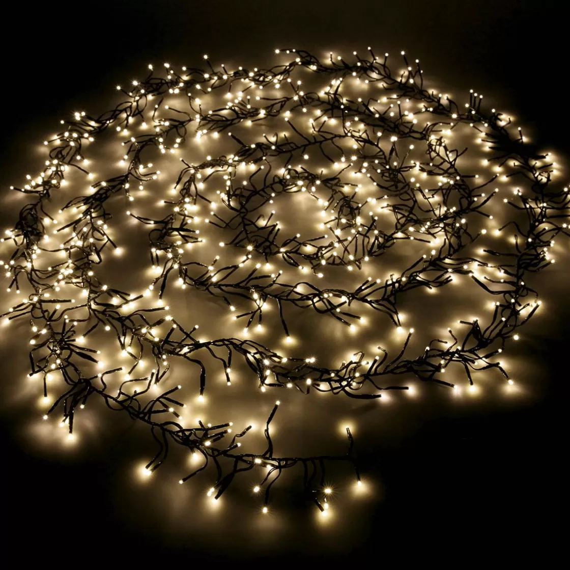 Luces De Navidad>DecoWoerner Cadena De Luces LED Con Temporizador Para Exterior, 13,5 M