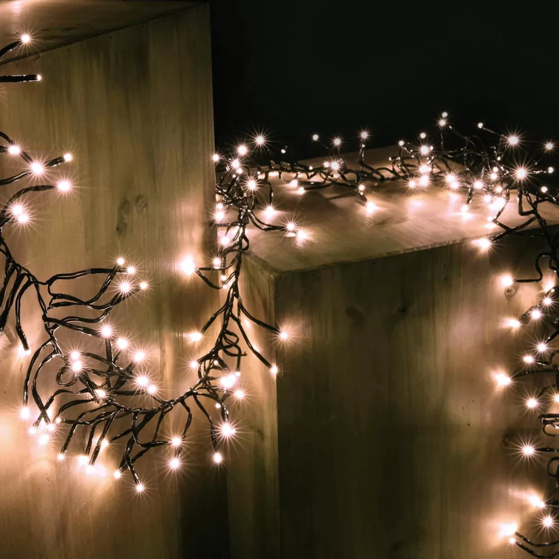 Luces De Navidad>DecoWoerner Cadena De Luces LED Con Temporizador, Para Exteriores, 6 M