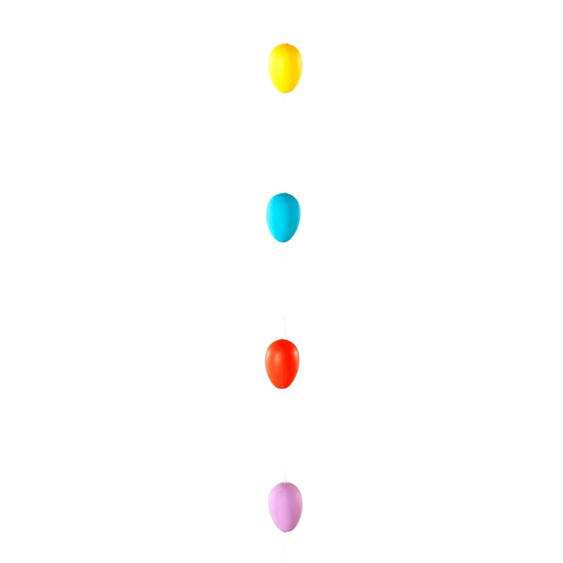 Decoración De Pascua>DecoWoerner Cadena Decorativa Con Huevos De Pascua Coloridos Uni 160 Cm multicolor