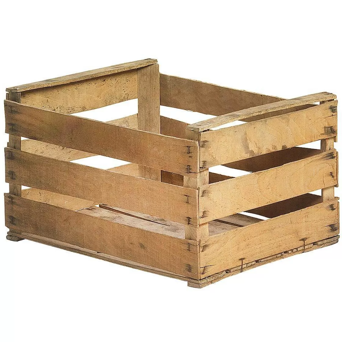 Expositores Para Tiendas | Decoración Natural>DecoWoerner Caja De Frutas Original, Longitud 50 Cm marrón