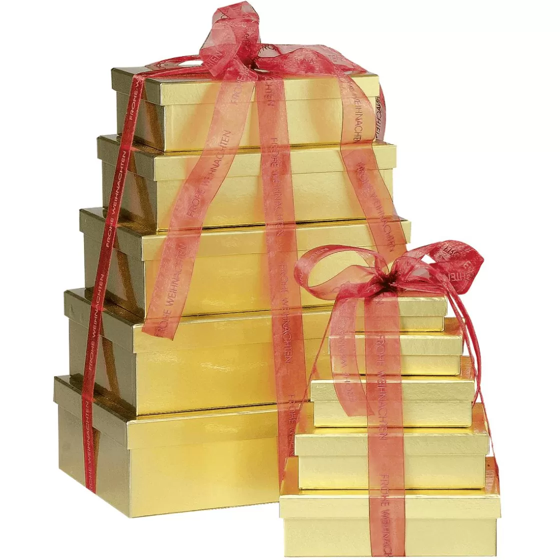 Cajas De Regalo>DecoWoerner Cajas De Cartón De Regalo, Color Dorado, 10 Pz. oro