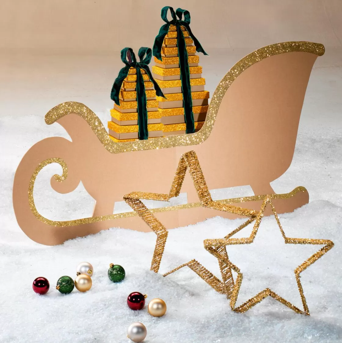 Cajas De Regalo>DecoWoerner Cajas De Cartón De Regalo Color Dorado, 10 Pz. oro
