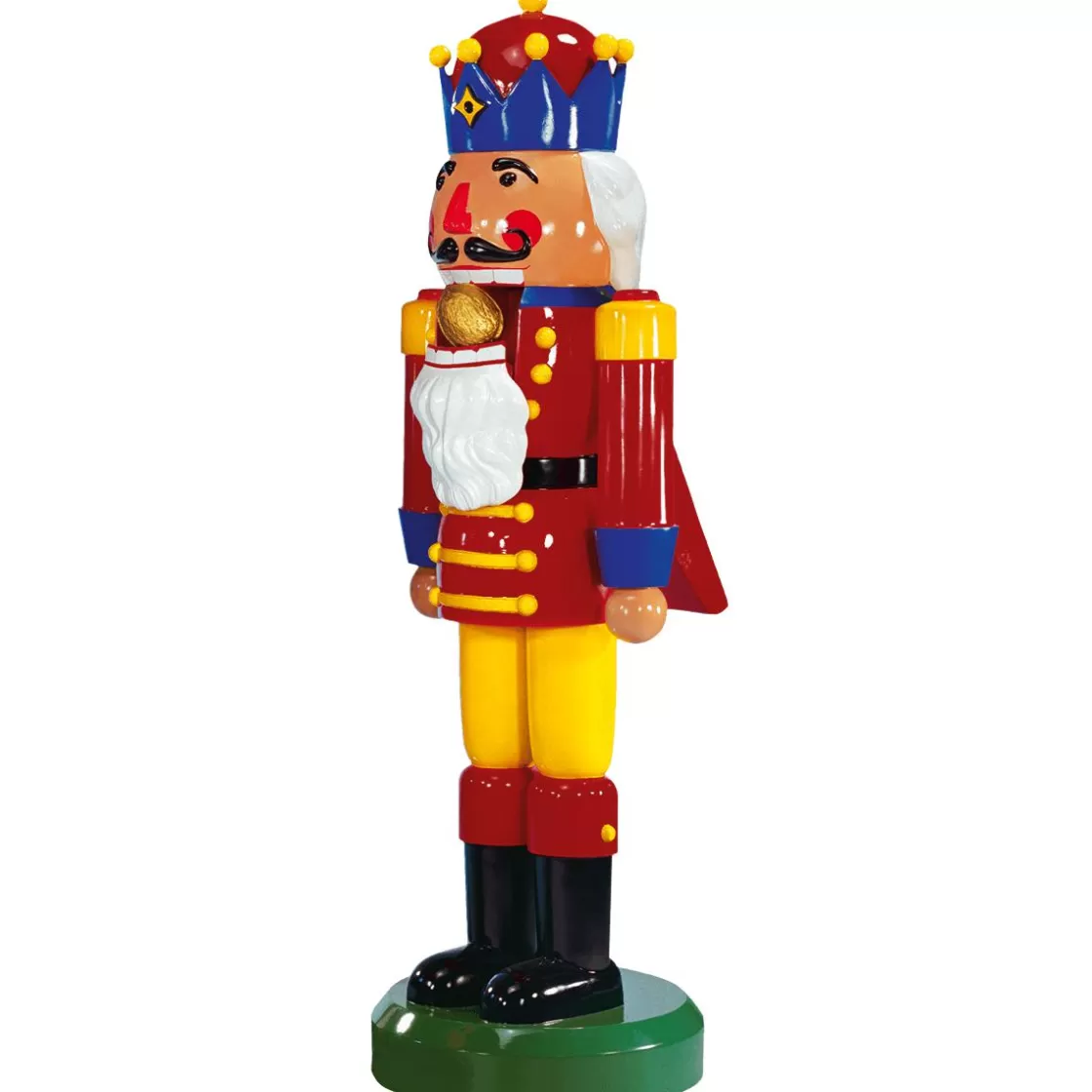 Decoración Navideña Xxl | Figuras De Navidad>DecoWoerner Cascanueces "Rey", 185 Cm multicolor