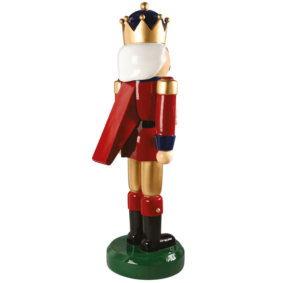 Decoración Navideña Xxl | Figuras De Navidad>DecoWoerner Cascanueces "Rey", 185 Cm rojo