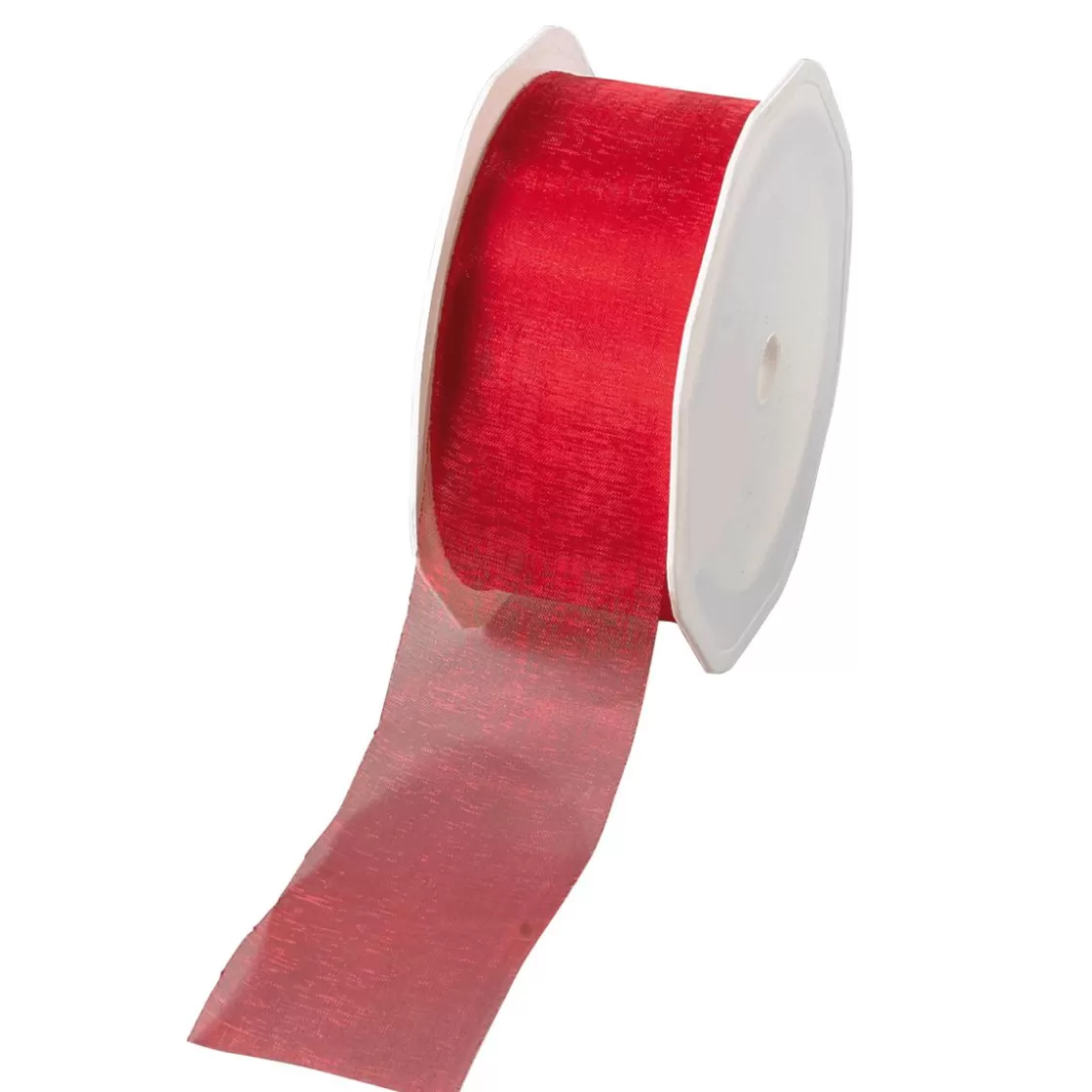 Cintas De Regalo>DecoWoerner Cinta De Chifón, Color , Anchura 38 Mm rojo