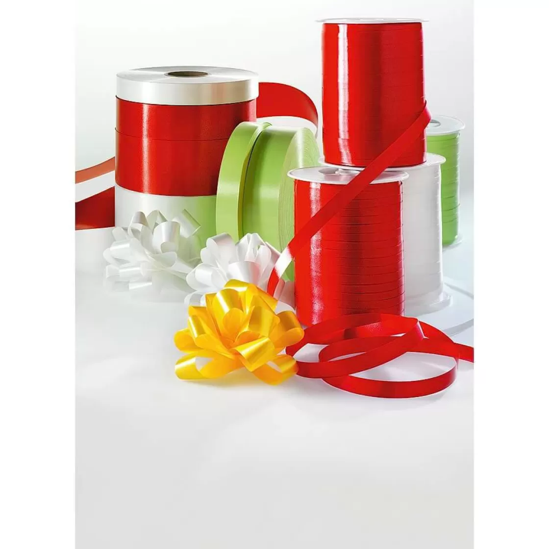 Cintas De Regalo>DecoWoerner Cinta De Poliéster, Anchura De 19 Mm, Roja rojo