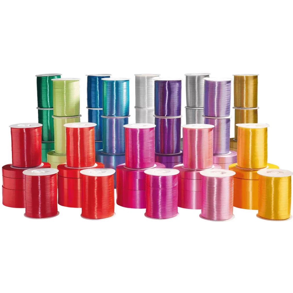 Cintas De Regalo>DecoWoerner Cinta De Poliéster, Anchura De 5 Mm, Roja rojo