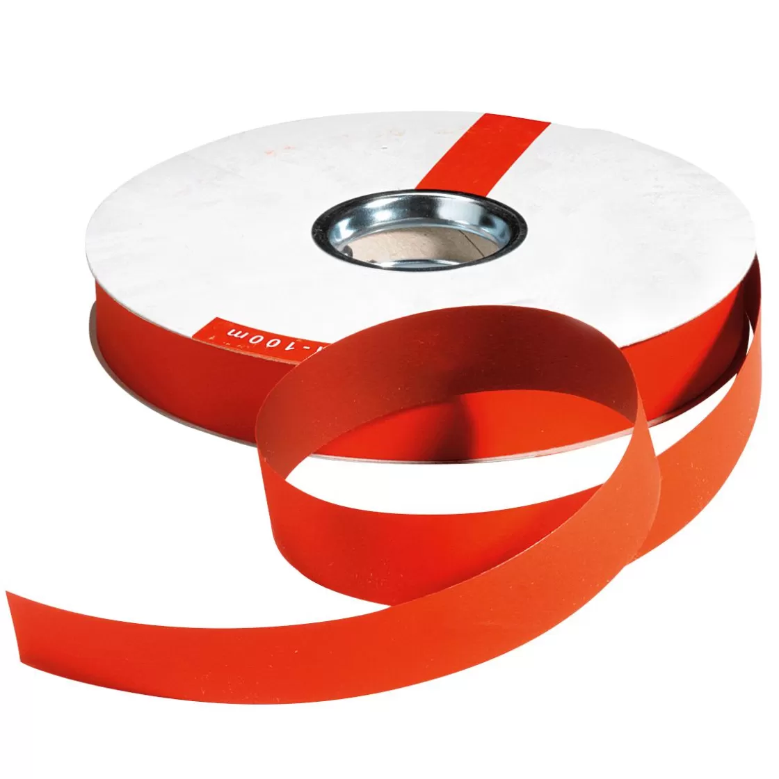 Cintas De Regalo>DecoWoerner Cinta De Poliéster "Bicolor", 19 Mm, 100 M, Color rojo
