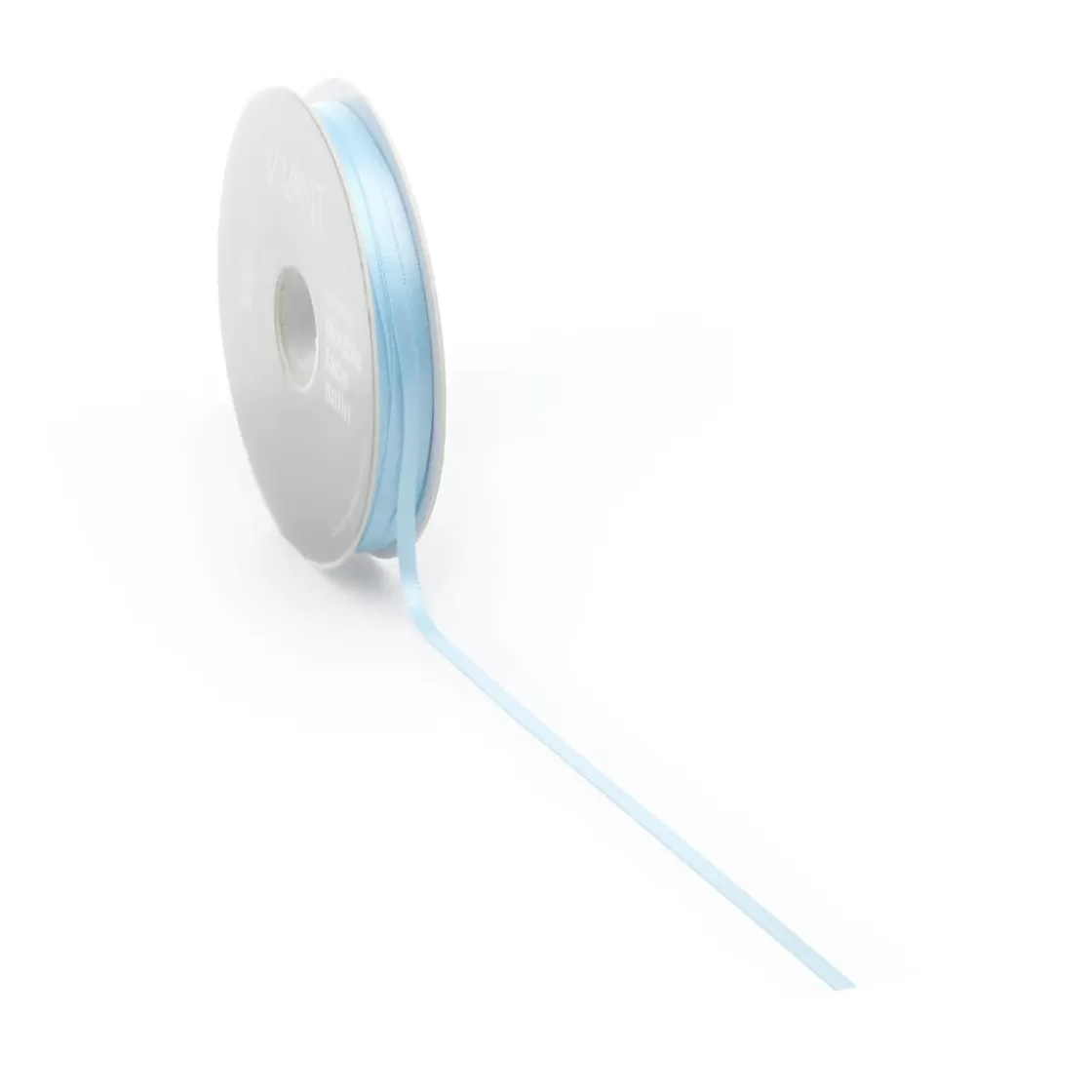 Cintas De Regalo>DecoWoerner Cinta De Raso, 3 Mm X 50 M Claro azul
