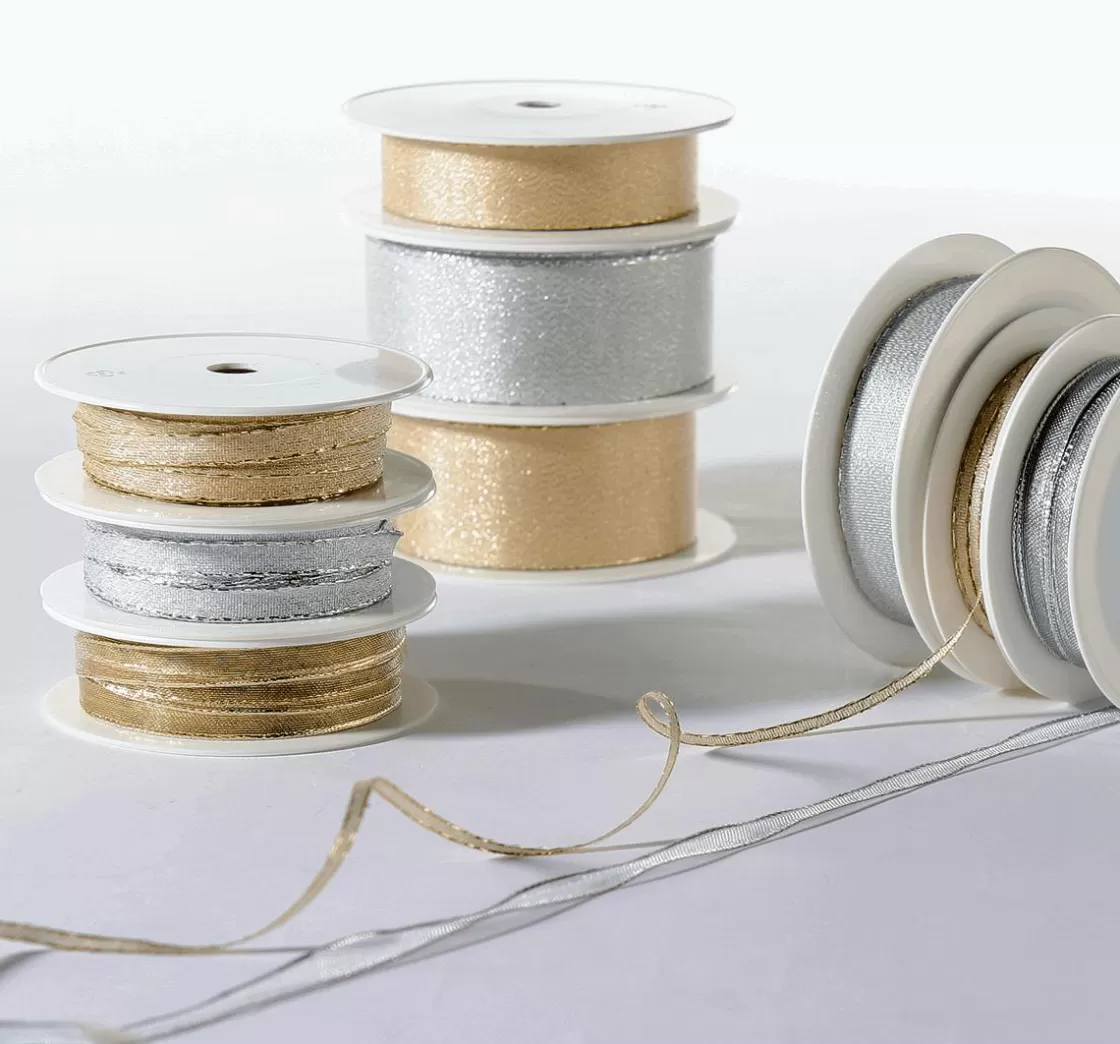 Cintas De Regalo>DecoWoerner Cinta De Regalo "Glamour" 10 Mm X 20 M oro