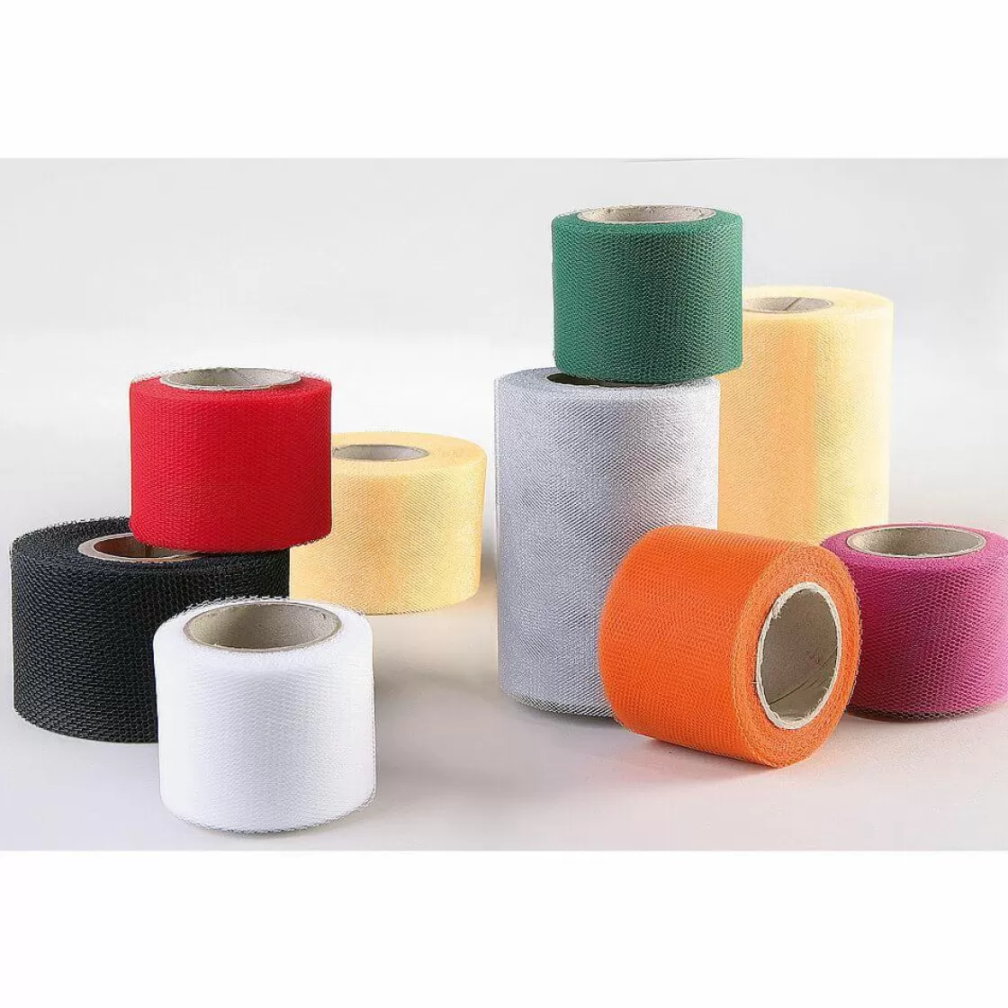 Cintas De Regalo>DecoWoerner Cinta De Tul, Anchura 100 Mm, Color blanco