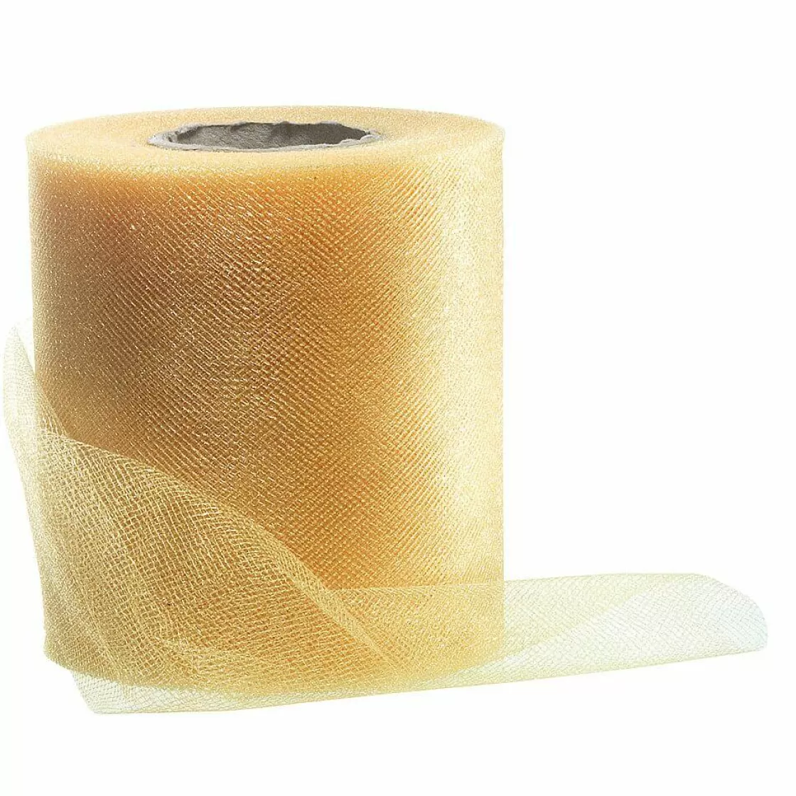 Cintas De Regalo>DecoWoerner Cinta De Tul, Anchura 100 Mm, Color Dorado oro