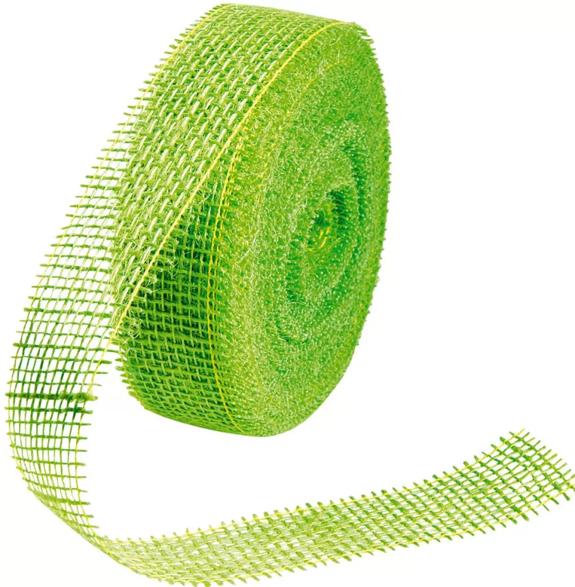 Cintas De Regalo | Decoración De Otoño>DecoWoerner Cinta De Yute, Color Claro, Anchura 40 Mm verde