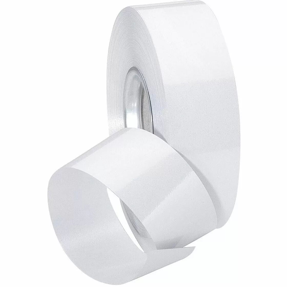 Cintas De Regalo>DecoWoerner Cinta Metalizada Brillante, Anchura 31 Mm, Color blanco