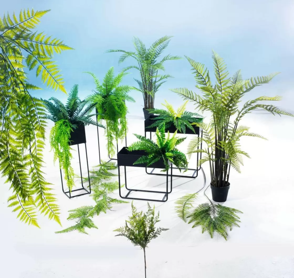 Plantas Verdes | Plantas Colgantes>DecoWoerner Colgante De Plantas Artificiales Helecho Hembra, 119 Cm verde