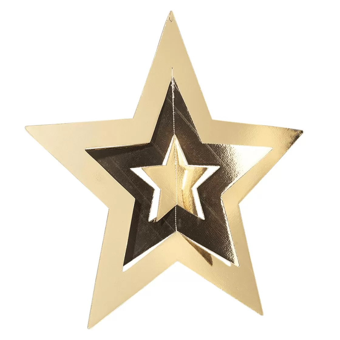 Estrella De Navidad>DecoWoerner Colgante Estrella Decorativa Dorado, Ø 68 Cm oro