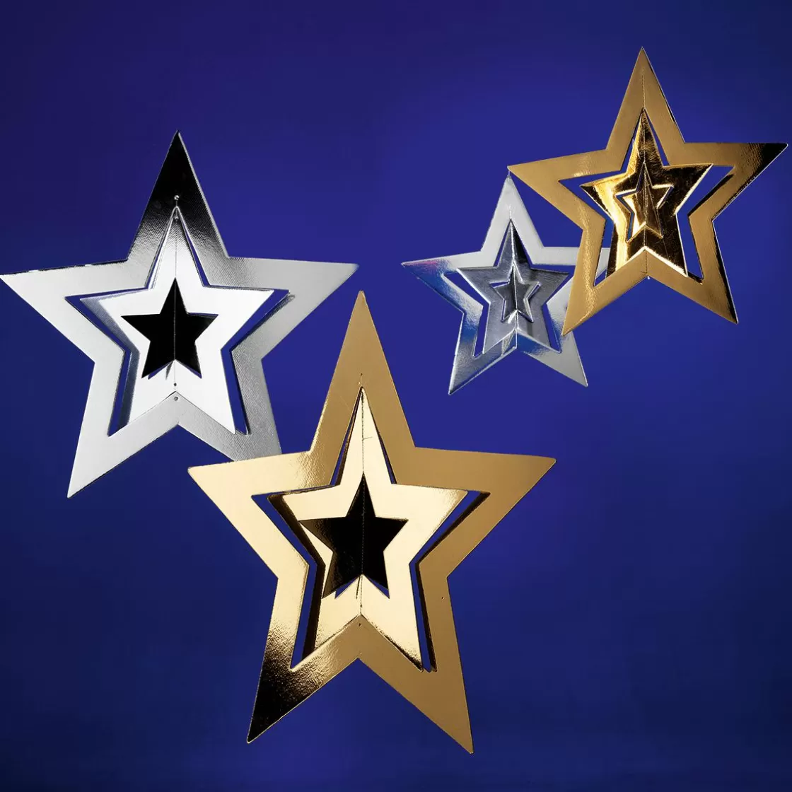 Estrella De Navidad>DecoWoerner Colgante Estrella Decorativa Dorado, Ø 68 Cm oro