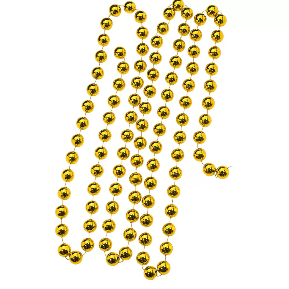 Decoración Dispersa | Figuras De Navidad>DecoWoerner Collar De Perlas XXL Deco 270 Cm oro