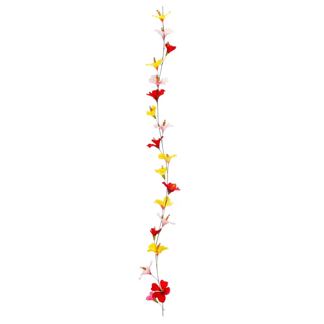 Decoración De Verano | Guirnaldas Y Vides>DecoWoerner Colorida Guirnalda De Hibisco Artificial 180 Cm multicolor