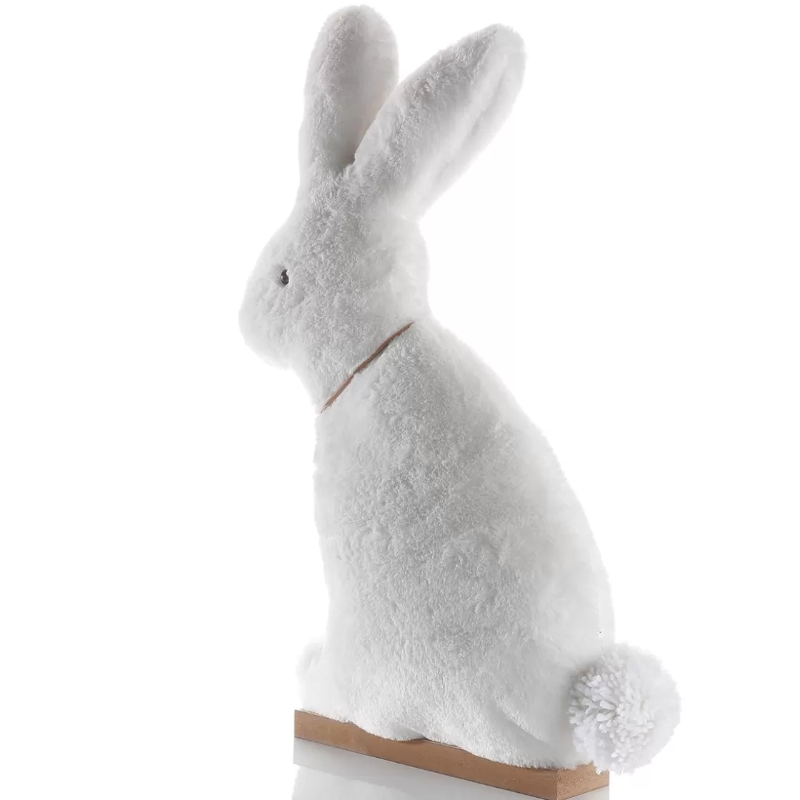 Decoración De Pascua>DecoWoerner Conejito De Peluche Deco, , 57 Cm De Altura blanco