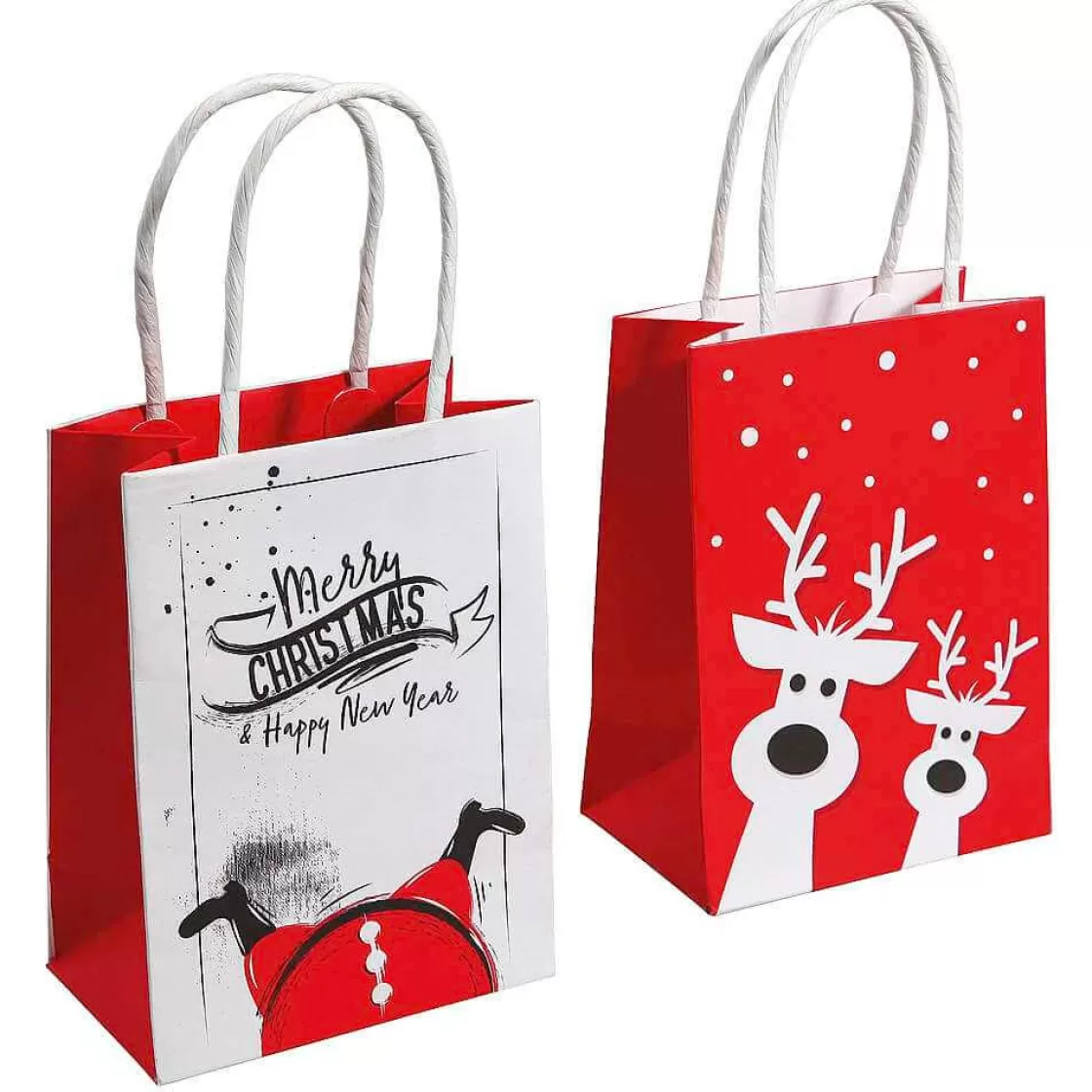 Bolsas De Regalo Y Bolsas Portátiles>DecoWoerner Conjunto De Bolsas De Regalo Navidad 11 X 15 Cm rojo