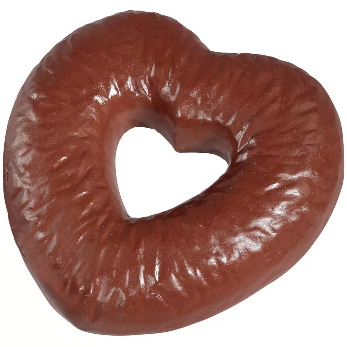 Chupetes Xxl>DecoWoerner Corazón De Pan De Jengibre De Chocolate Ø 30 Cm marrón