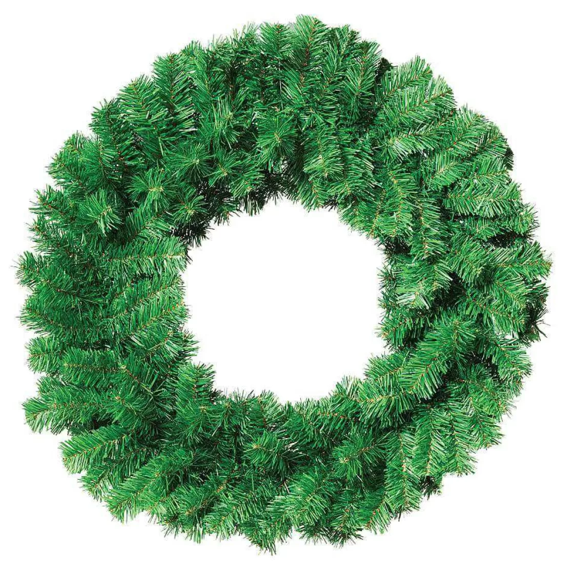 Coronas De Navidad>DecoWoerner Corona De Abeto Basic, Ø 60 Cm, Carácter Bidimensional verde