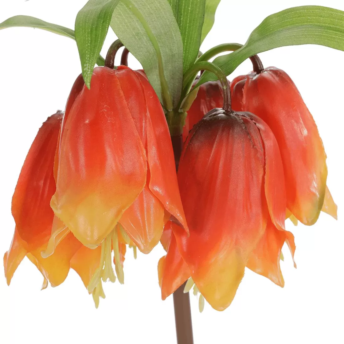 Decoración De Verano | Flores Artificiales>DecoWoerner Corona Imperial Artificial Fritillaria Imperialis 110 Cm naranja