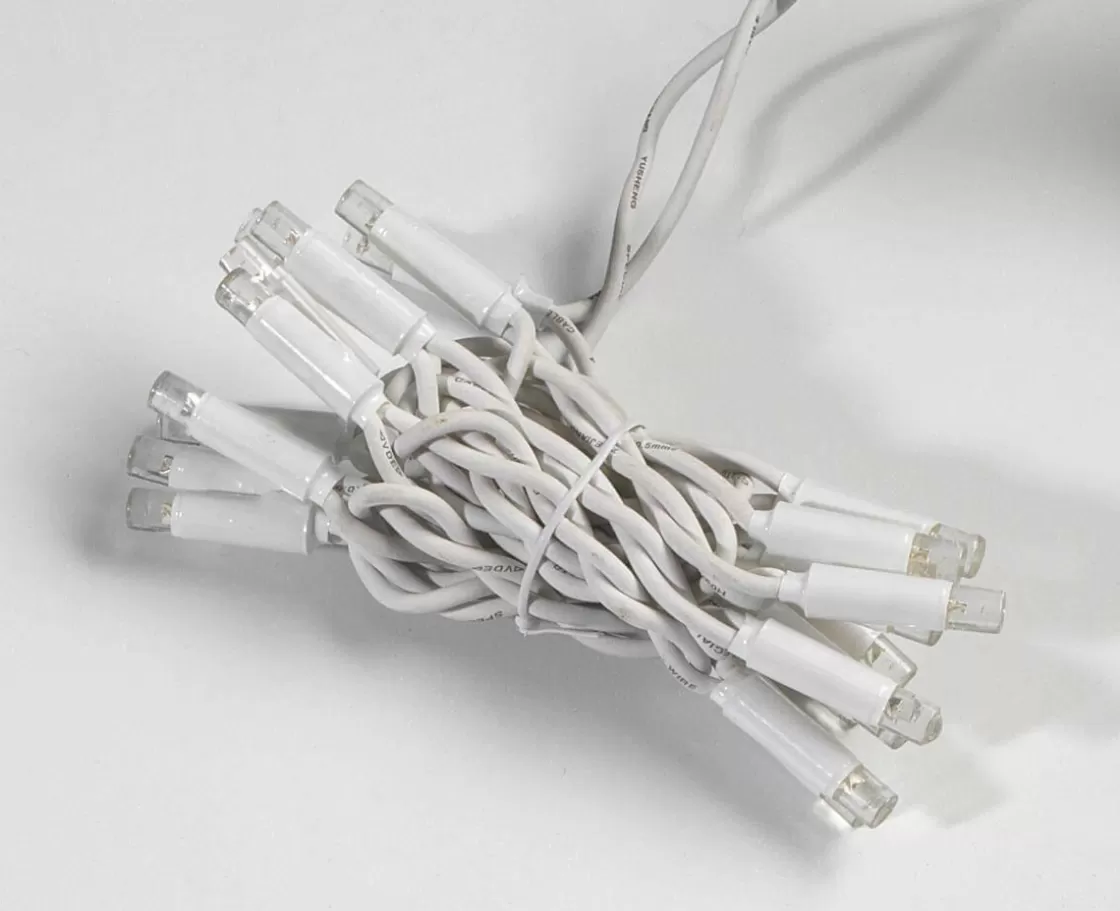 Luces De Navidad>DecoWoerner Cortina De Luces LED Para Exteriores, 400 LED, 150 X 200 Cm blanco