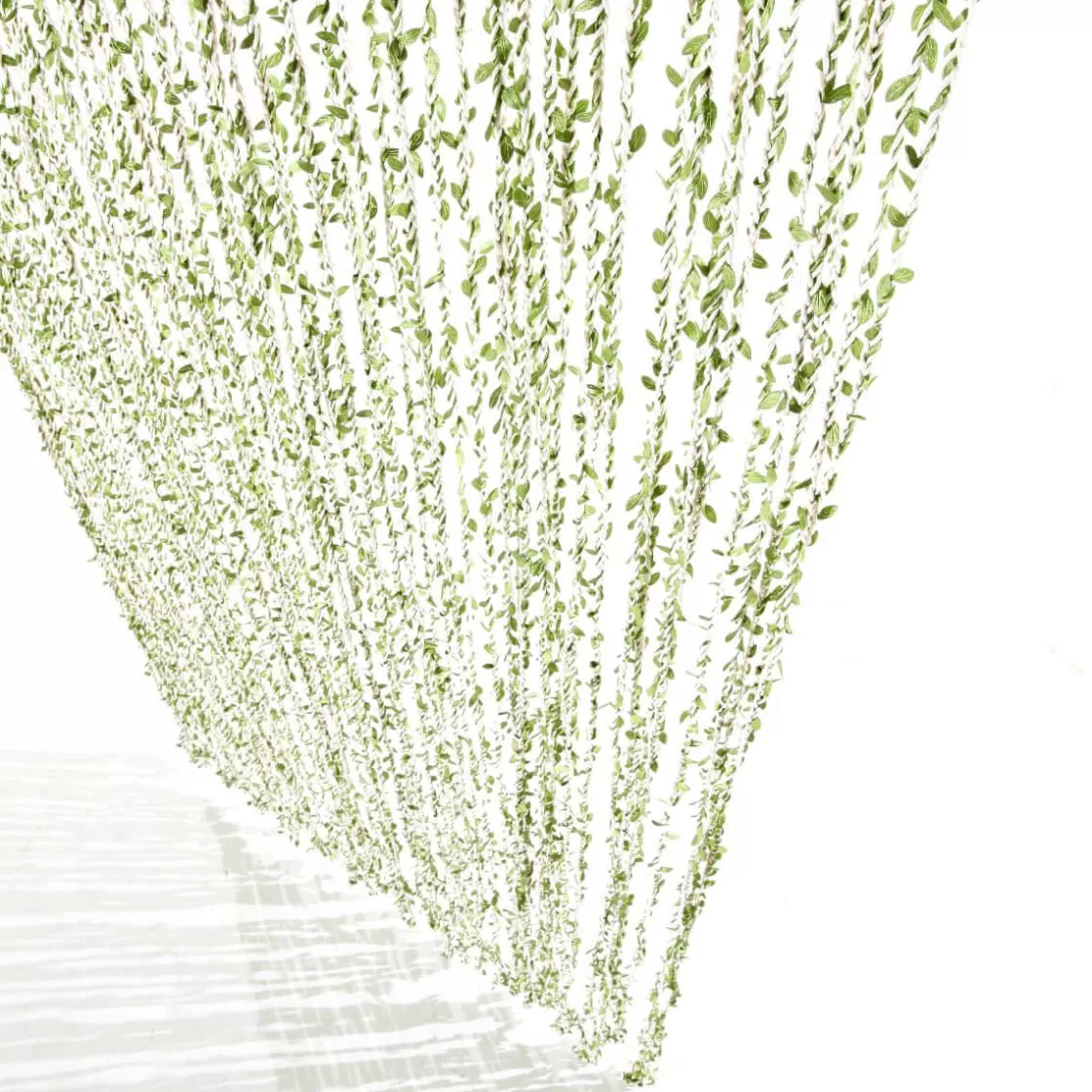 Decoración De Verano>DecoWoerner Cortina Decorativa Nature Longitud 200 Cm verde