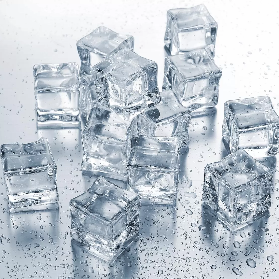 Decoración Dispersa | Decoración De Invierno>DecoWoerner Cubitos De Hielo Decorativos De Acrílico, 500 G transparente