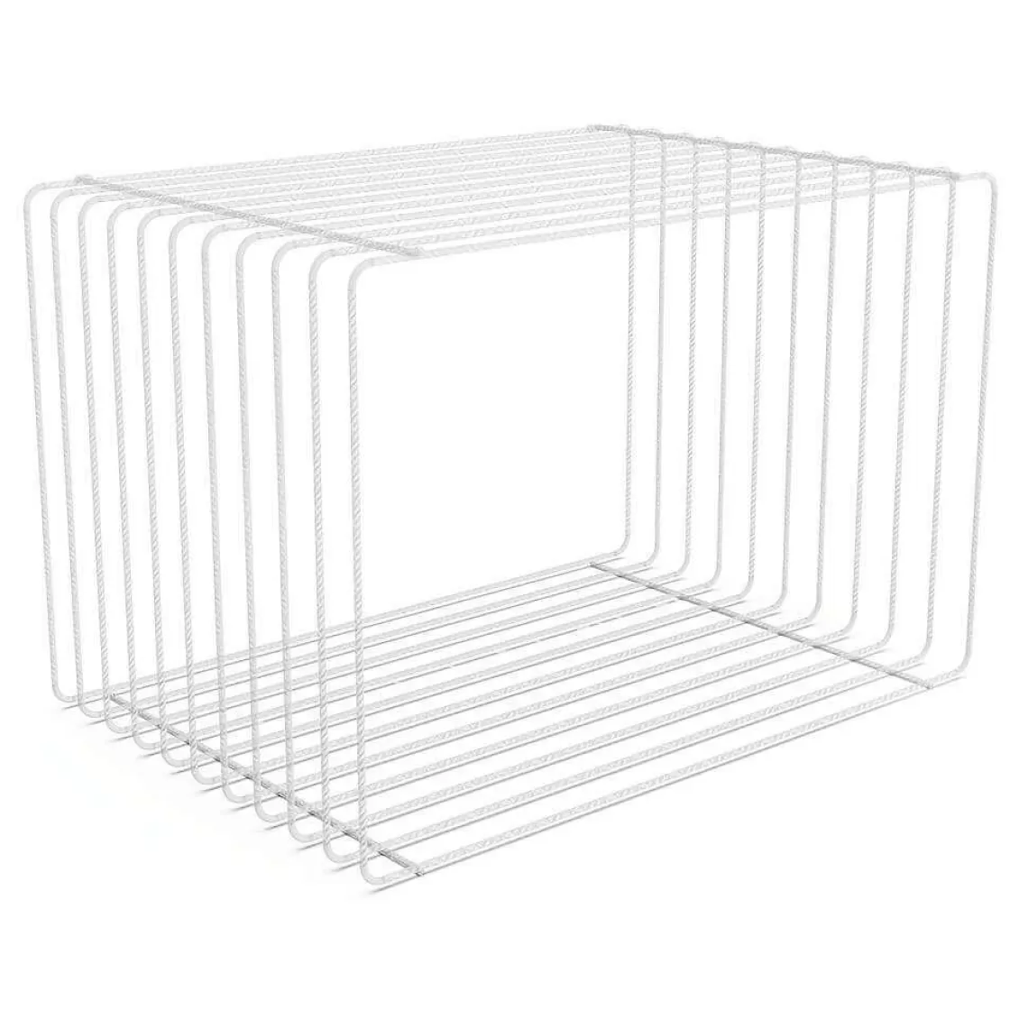 Expositores Para Tiendas>DecoWoerner Cubo De Celosía 60 X 40 Cm blanco