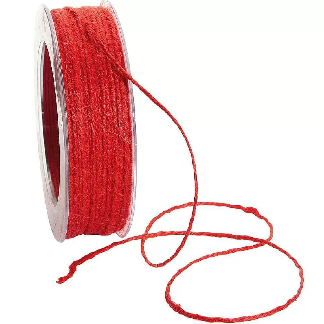 Cintas De Regalo>DecoWoerner Cuerda De Yute, 50 M, Roja rojo