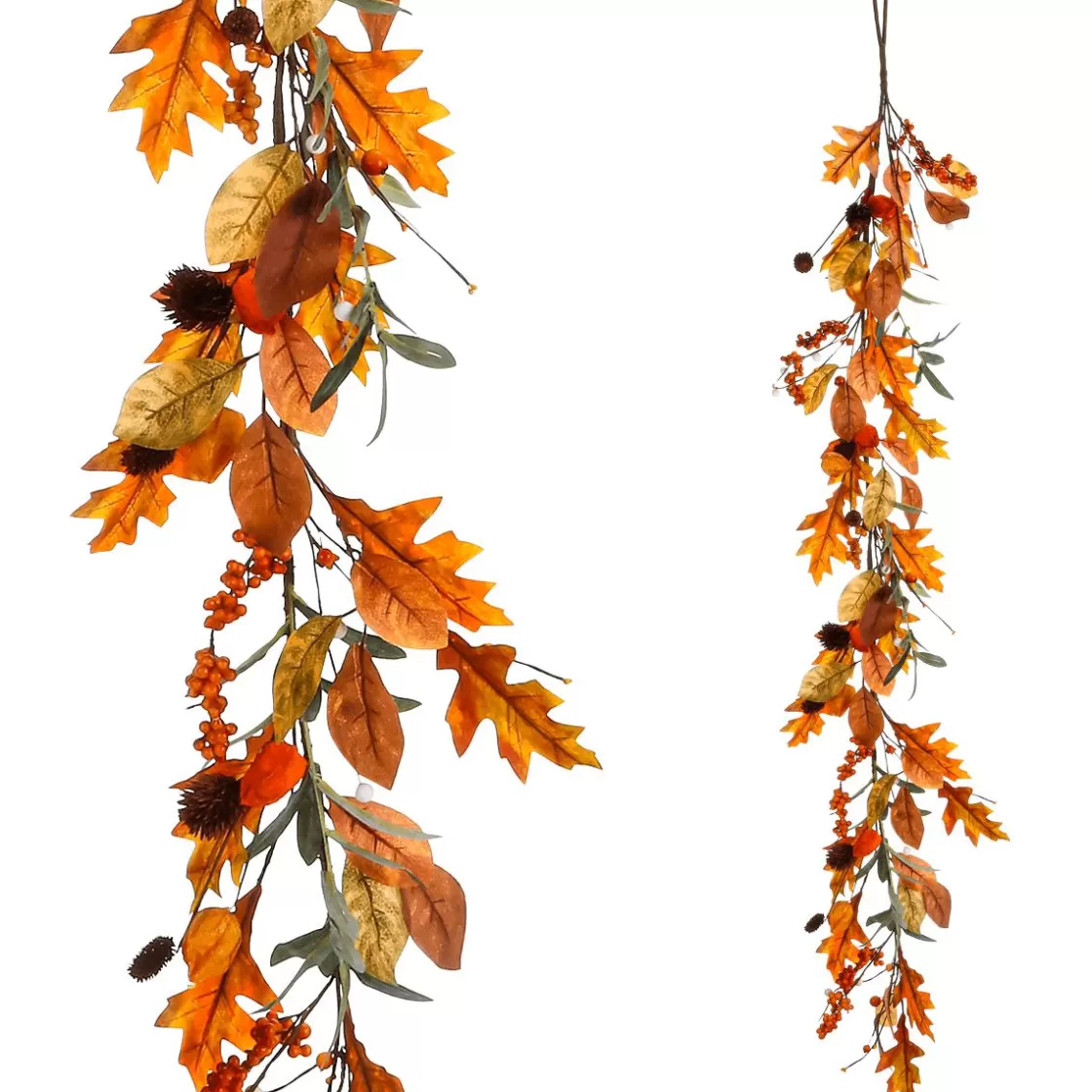 Decoración De Otoño | Guirnaldas Y Vides>DecoWoerner Deco Physalis Vine 15 X 145 Cm naranja