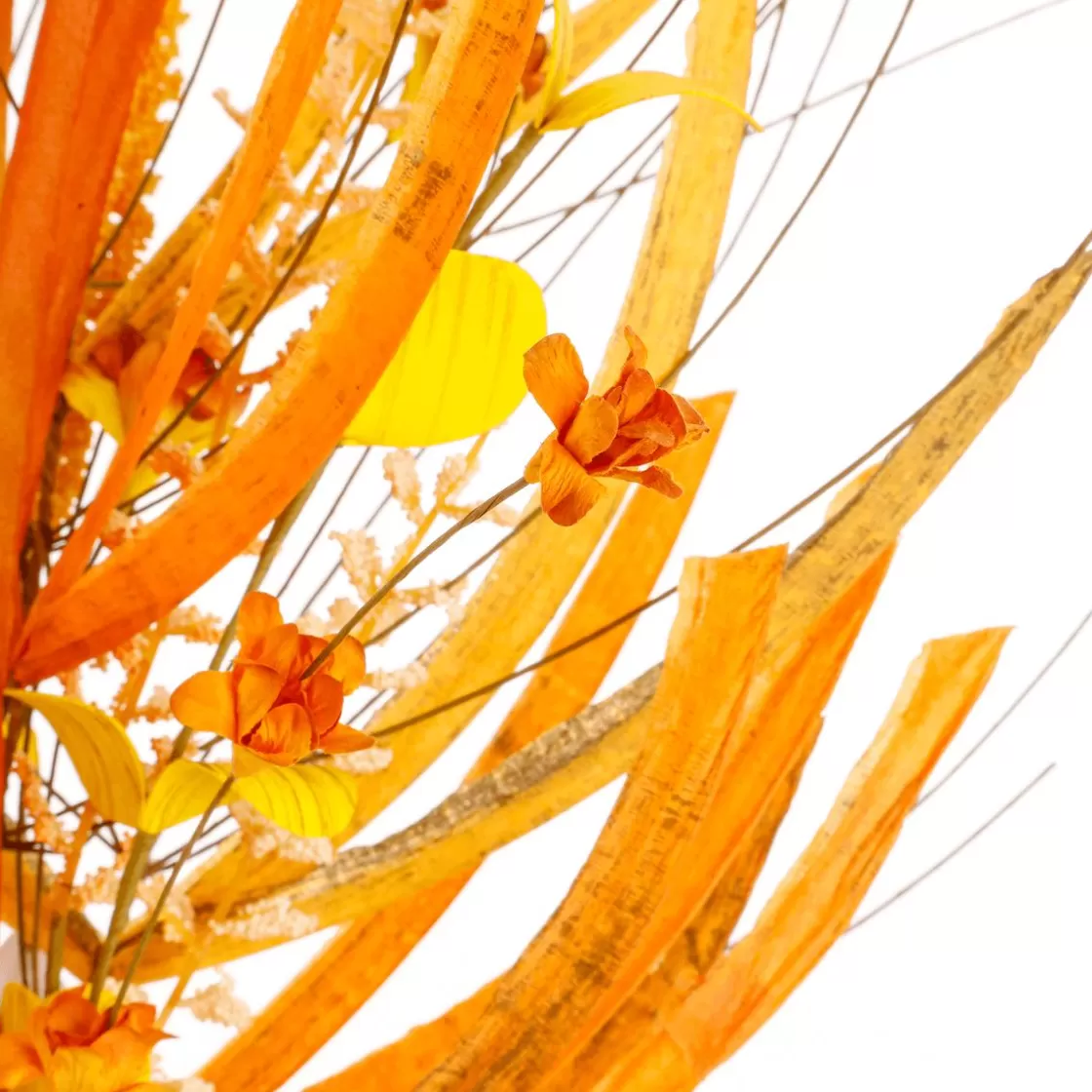 Decoración De Otoño | Ramas Y Ramitas>DecoWoerner Decoración Artificial De Otoño Rama "Autumn Mix" 2 Piezas 55 Cm naranja