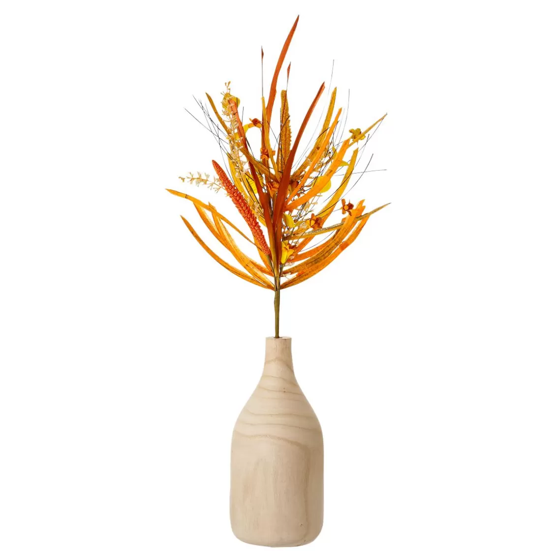 Decoración De Otoño | Ramas Y Ramitas>DecoWoerner Decoración Artificial De Otoño Rama "Autumn Mix" 2 Piezas 55 Cm naranja