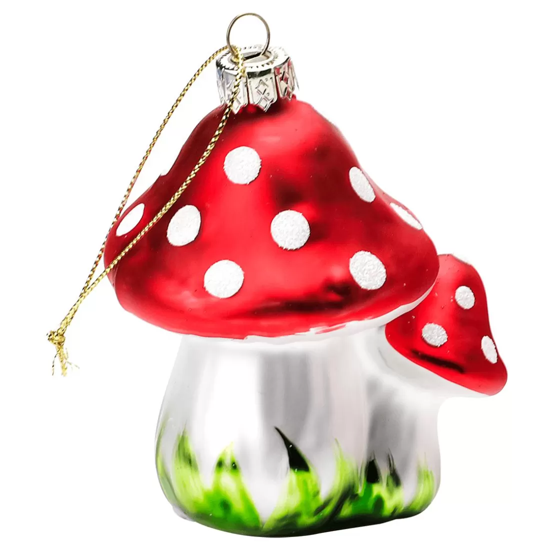 Bolas De Navidad>DecoWoerner Decoración Del árbol De Navidad "hongo De Suerte" 9,5 Cm multicolor