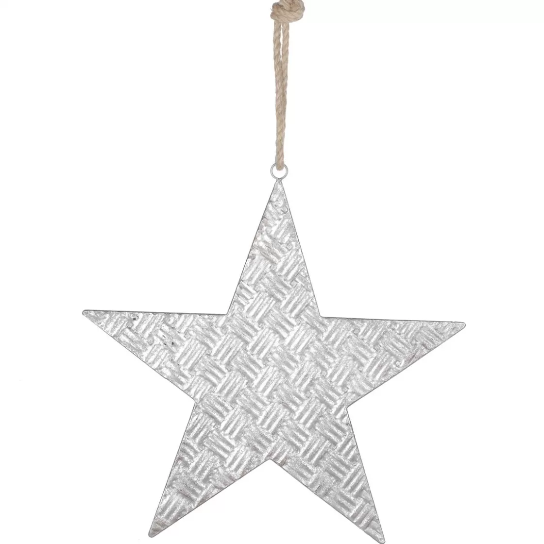 Decoración De Invierno | Estrella De Navidad>DecoWoerner Decoración Estrella 44 Cm plata