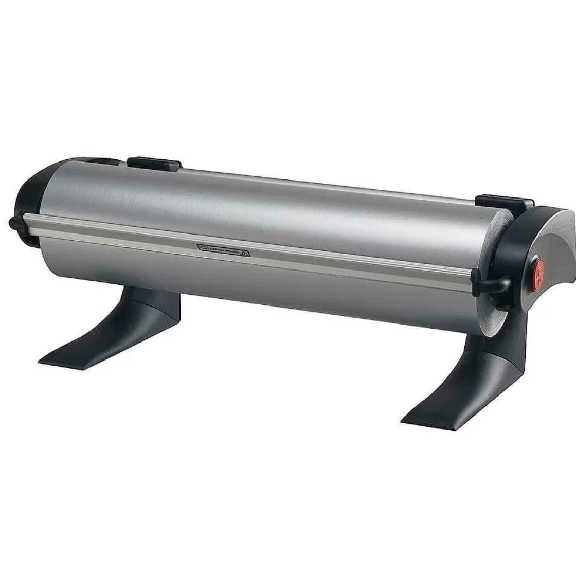 Portarrollos De Papel De Regalo>DecoWoerner Dispensador De Celo Para Mesa VARIO Anchura De Rollo 50 Cm negro