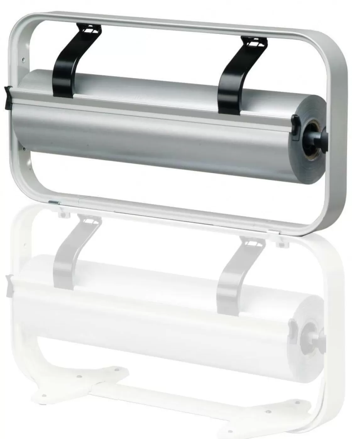 Portarrollos De Papel De Regalo>DecoWoerner Dispensador De Cinta Con Módulo Adicional "Estándar" Anchura De Rollo 50 Cm Gris