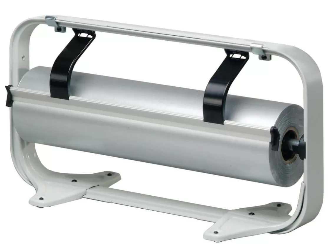 Portarrollos De Papel De Regalo>DecoWoerner Dispensador De Mesa "Estándar" Anchura De Rollo 50 Cm Gris