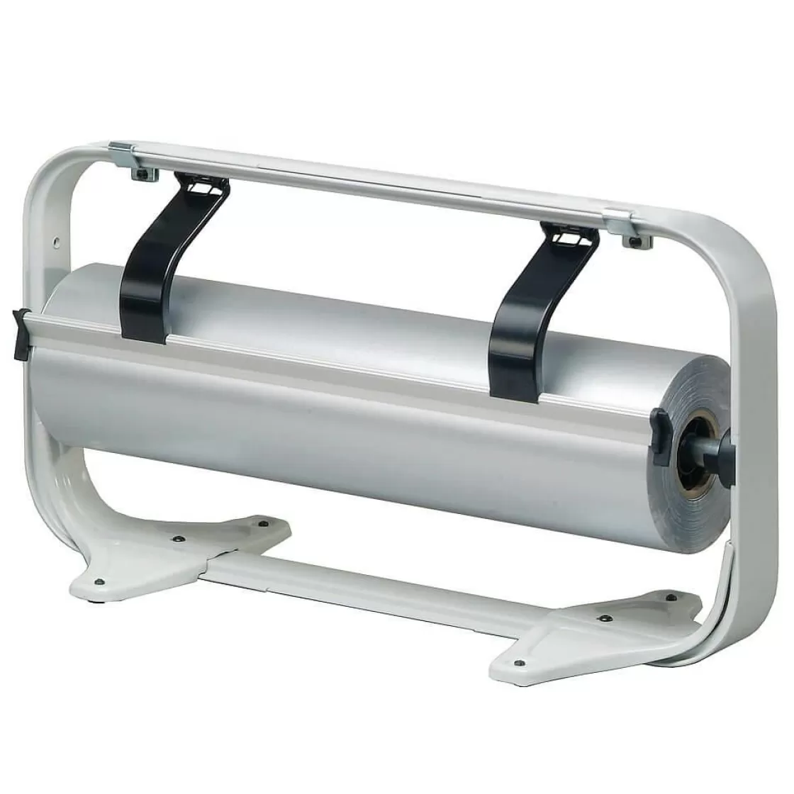 Portarrollos De Papel De Regalo>DecoWoerner Dispensador De Mesa "Estándar" Anchura De Rollo 75 Cm Gris