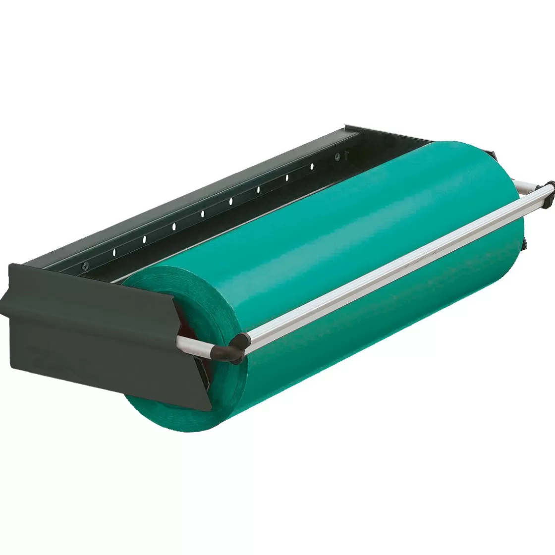 Portarrollos De Papel De Regalo>DecoWoerner Dispensador De Pared "ZAC", Anchura De Rollo 75 Cm negro
