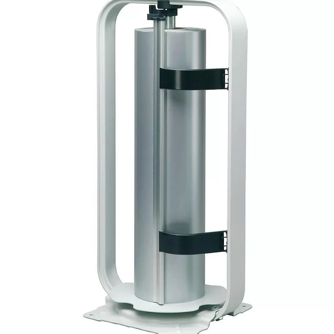 Portarrollos De Papel De Regalo>DecoWoerner Dispensador Vertical "Estándar" Anchura De Rollo 50 Cm, Claro Gris