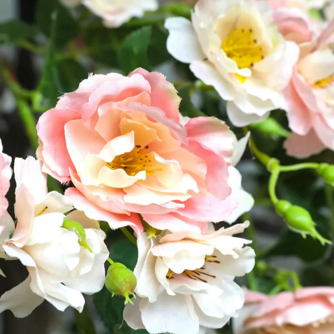 Decoración De Primavera | Árboles Artificiales>DecoWoerner El árbol De s Artificial Blanco/do, 210 Cm rosa